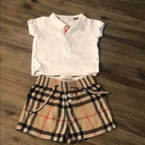 Baby Burberry Set
